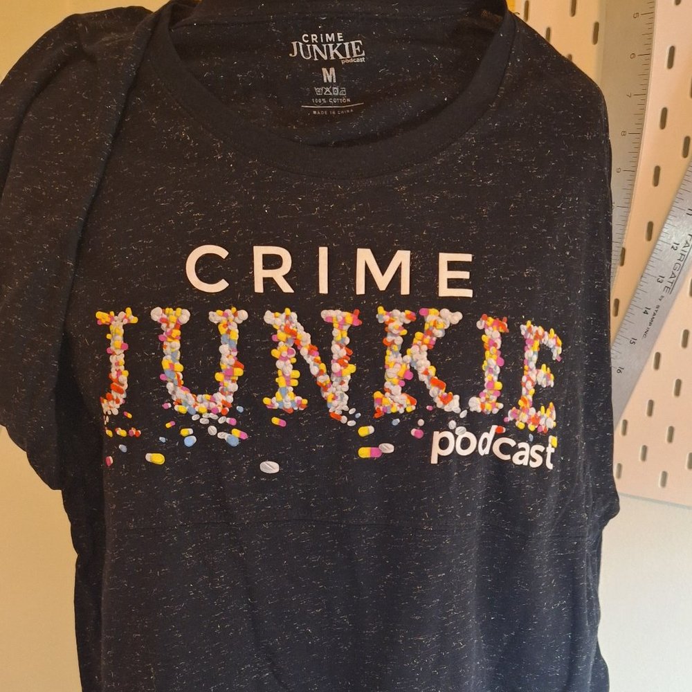 Crime Junkie Podcast Sweatshirt Limited Edition NWOT Medium